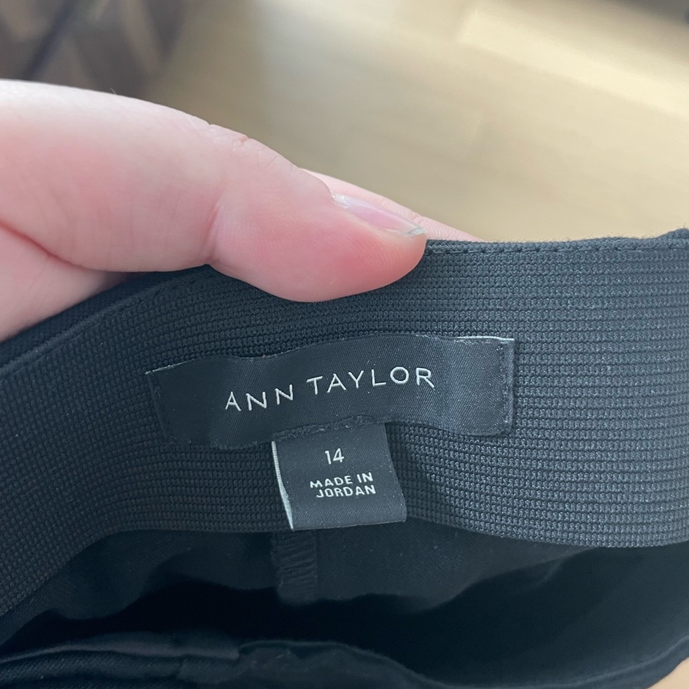 Ann Taylor Black Trousers